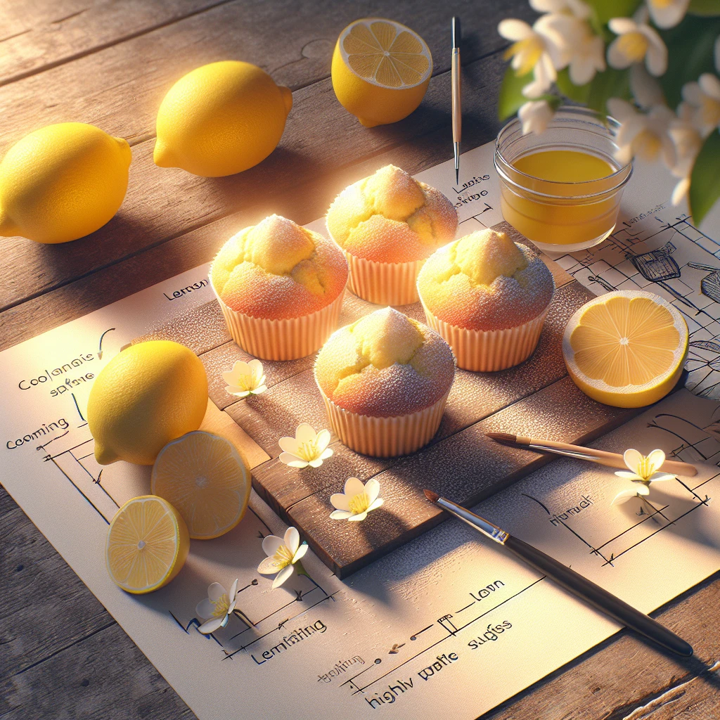 Die besten Zitronenmuffins: Einfach, saftig & schnell