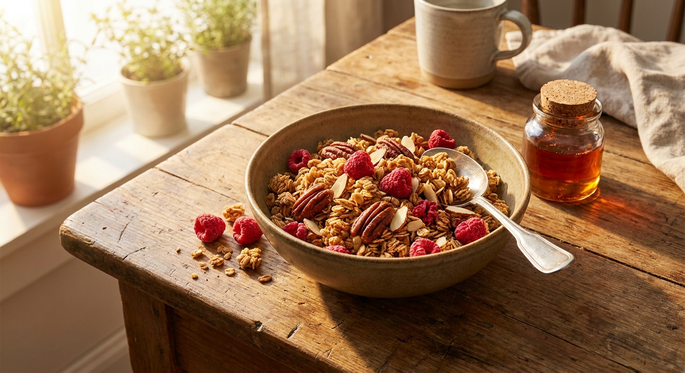 Granola selber machen: Einfach, Knusprig & Gesund