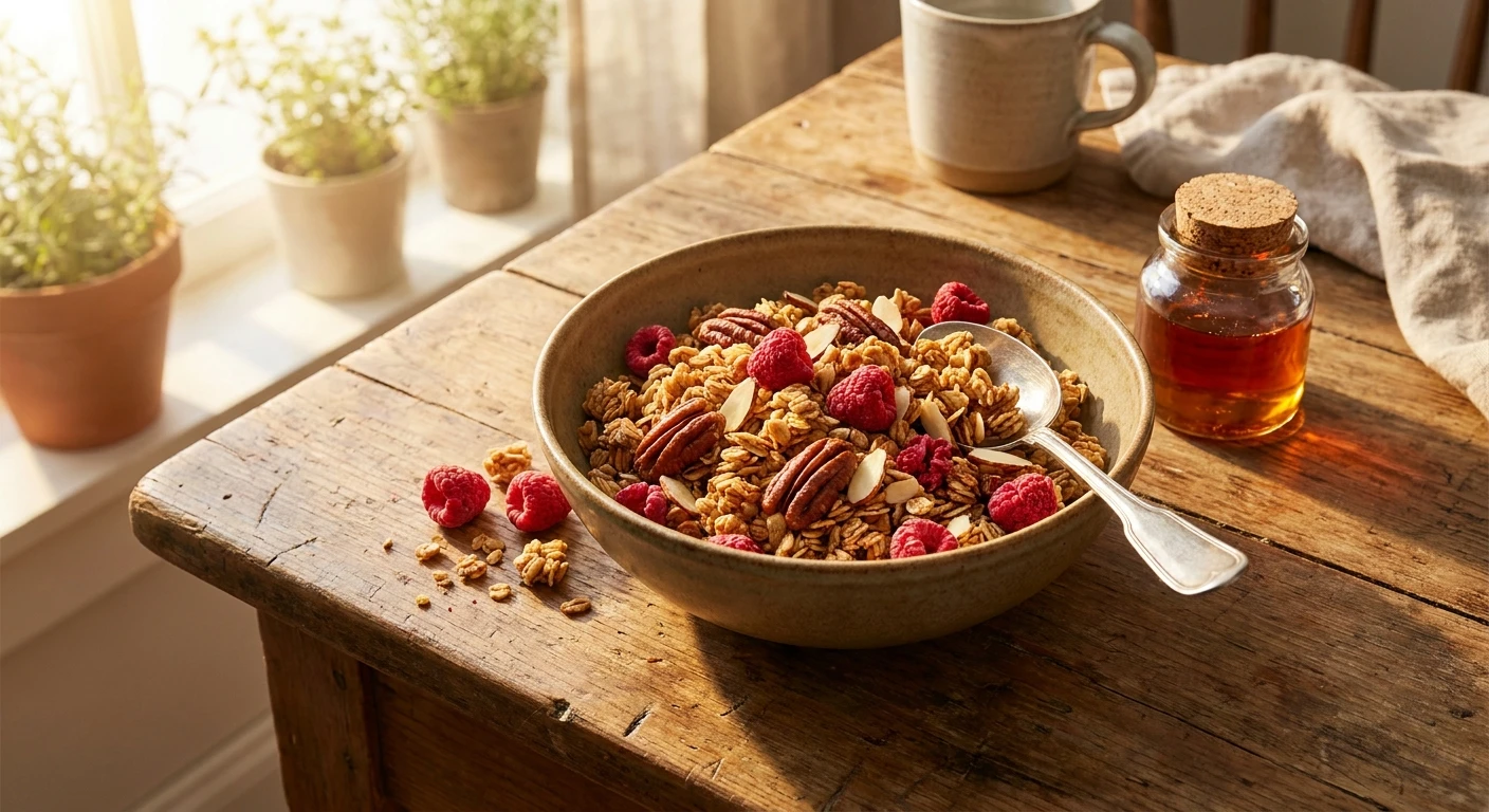 Granola selber machen: Einfach, Knusprig & Gesund
