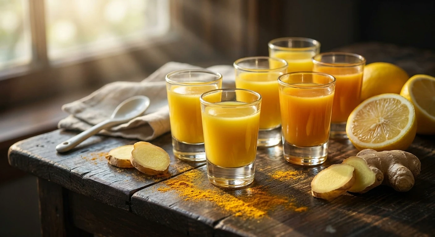 Das perfekte ingwer shot rezept für dich