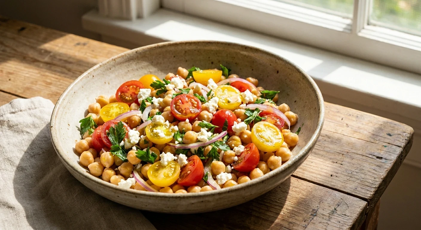 Perfekter kichererbsen salat für dich