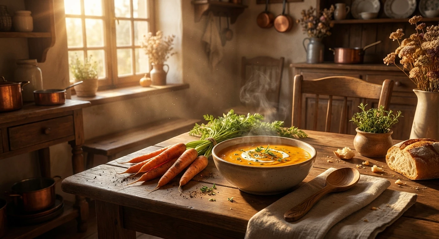 Die beste morosche karottensuppe für Magen und Darm