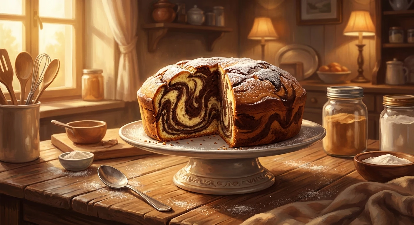 Das beste marmorkuchen rezept für jeden Tag