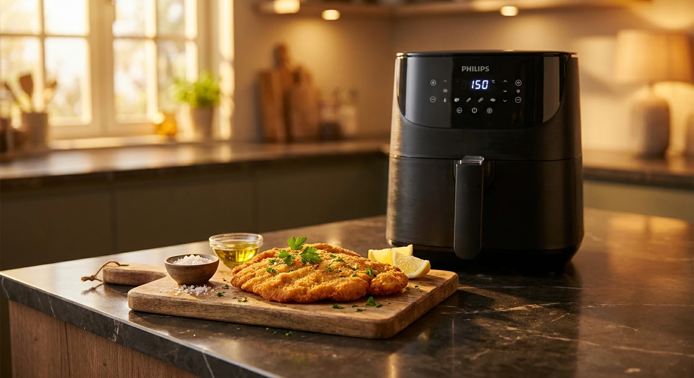 Knuspriges schnitzel im airfryer: So gelingt es