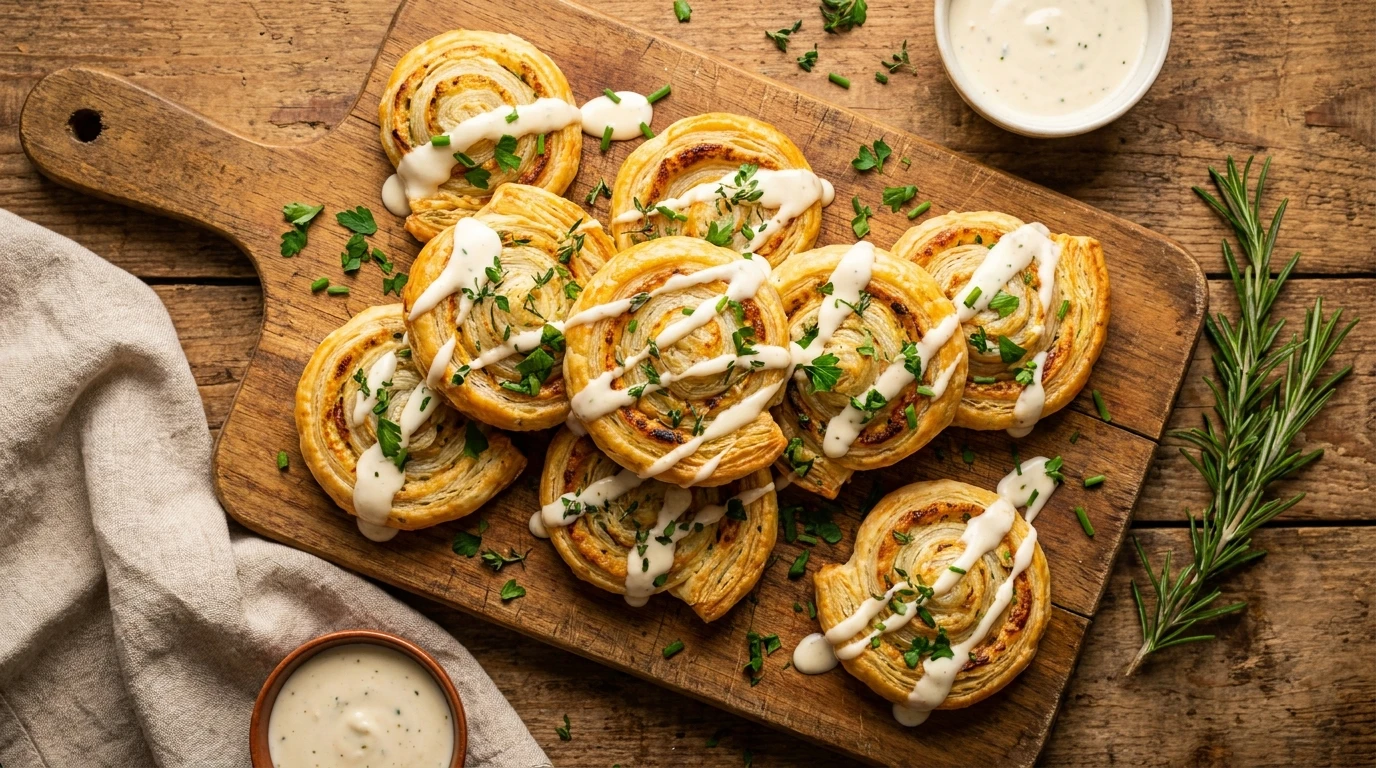 Schnelle flammkuchen schnecken