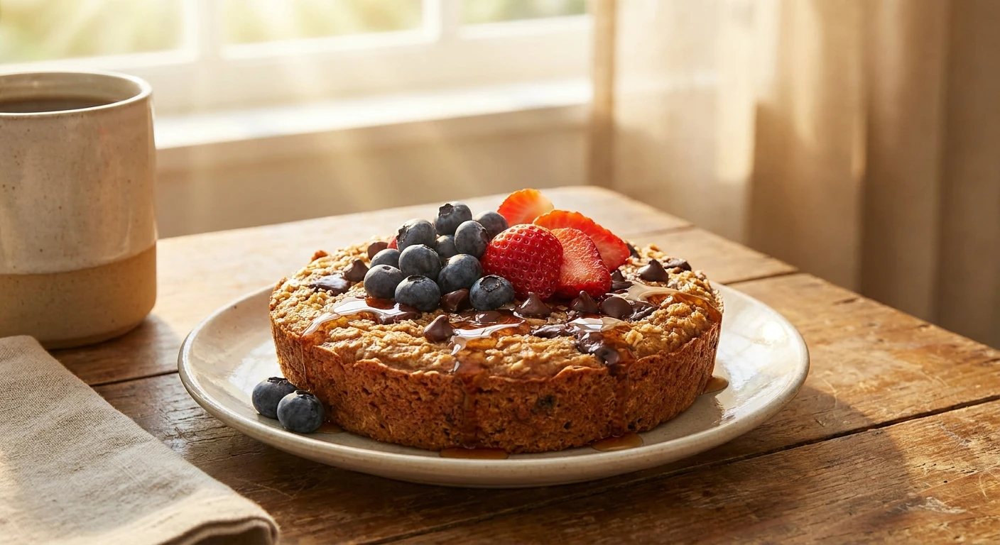 Geniales Baked Oats Rezept: Frühstück wie Kuchen