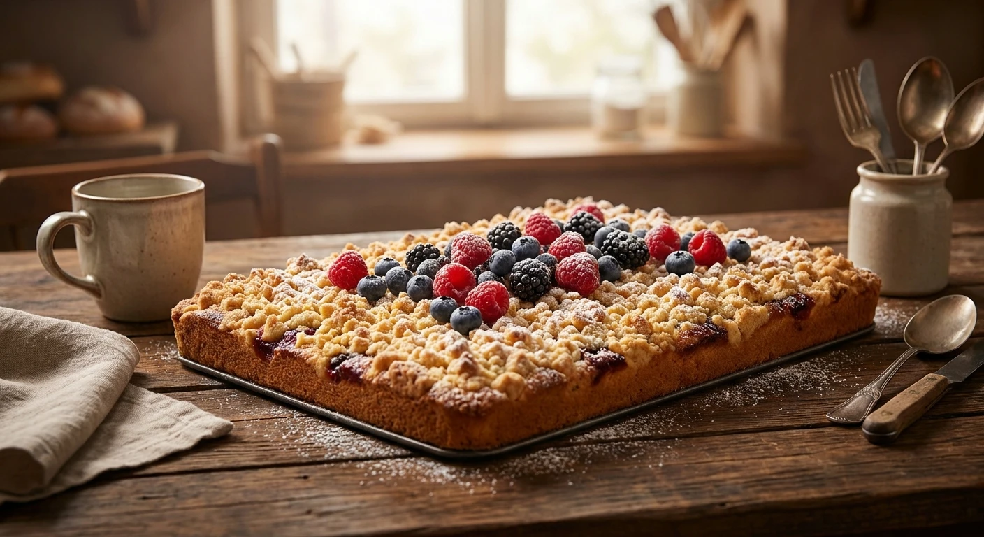 Das perfekte Blechkuchen Rezept für jeden Anlass