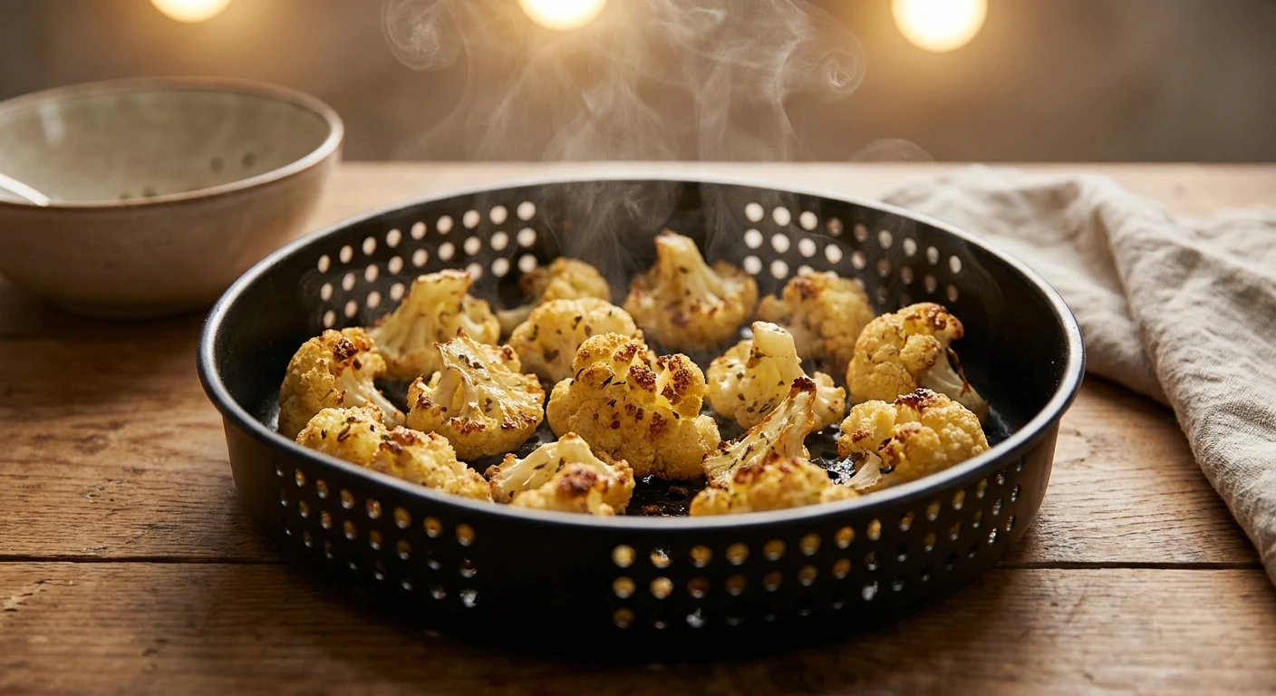 Blumenkohl im Airfryer: Perfekt knusprig & gesund