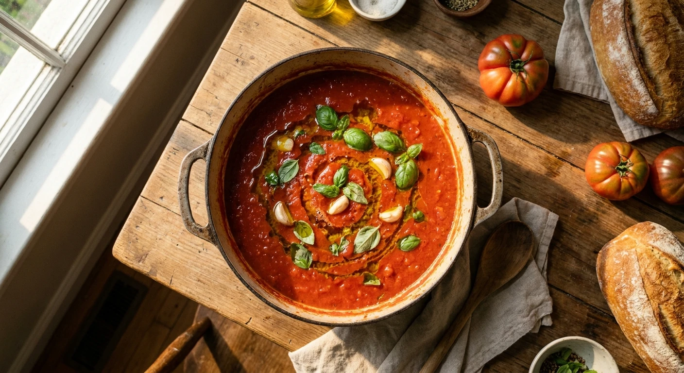 Tomatensauce selber machen: Das beste Rezept für Zuhause
