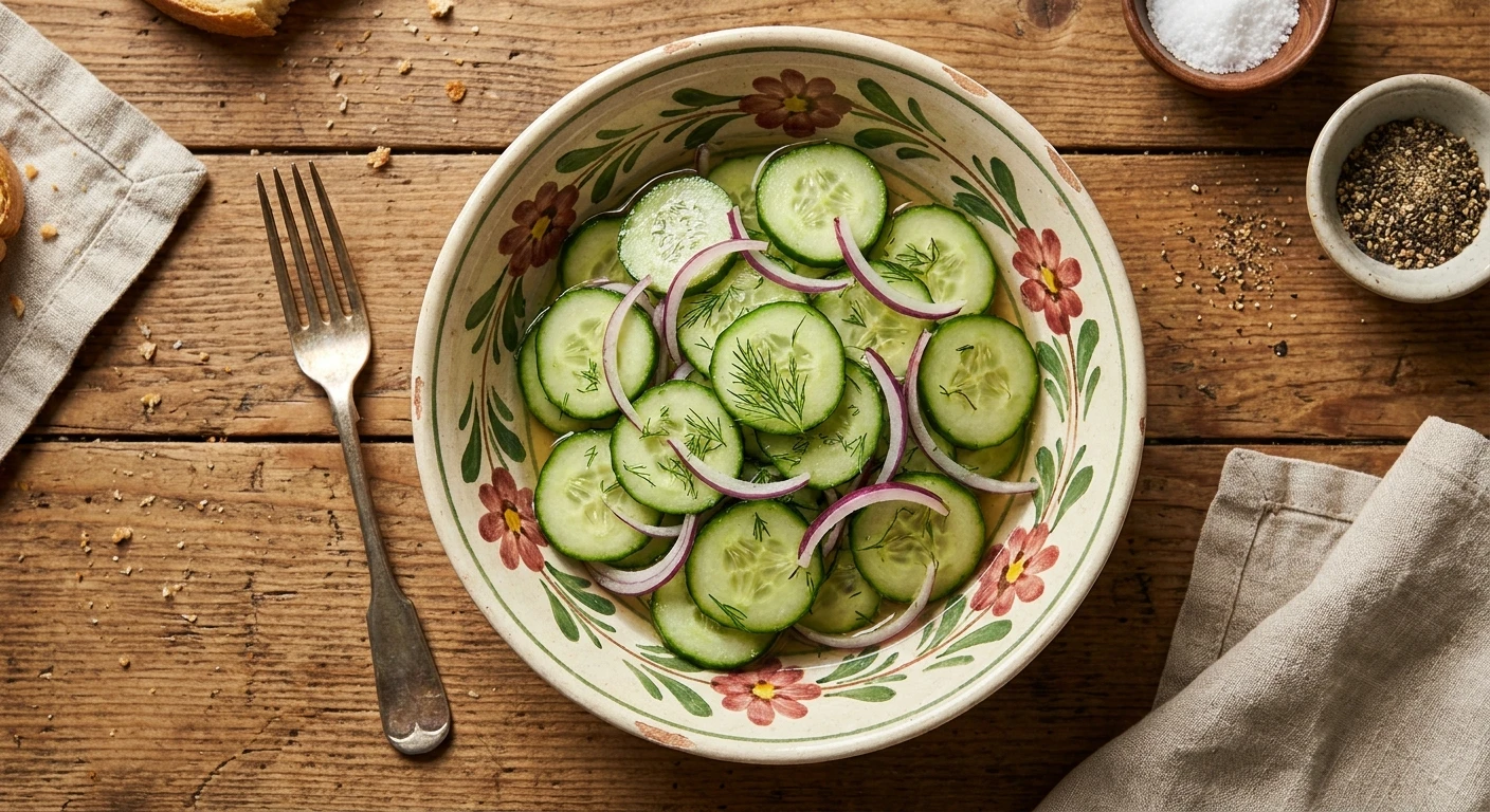 Gurkensalat wie früher: Rezept, Tipps & Geheimnisse